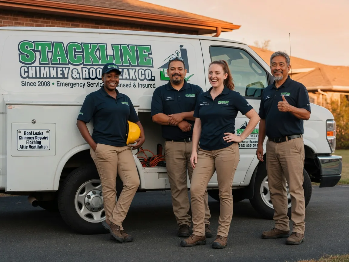 Chimney flashing repair company in Millersville, MO